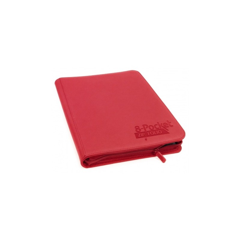 Zipfolio XenoSkin 8-Pocket Red