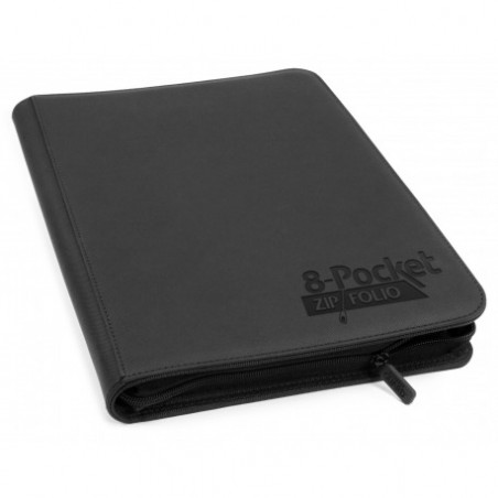 Zipfolio XenoSkin 8-Pocket Black