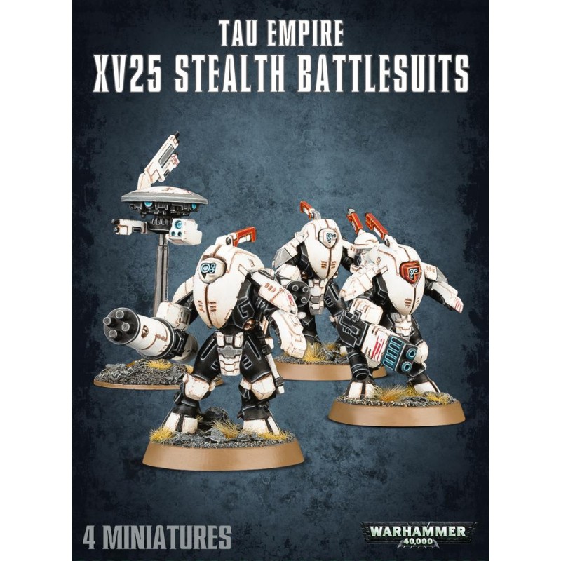 Warhammer 40k XV25 Stealth Battlesuits