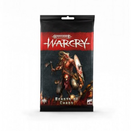 Warcry - Pack de cartas Beasts of Chaos