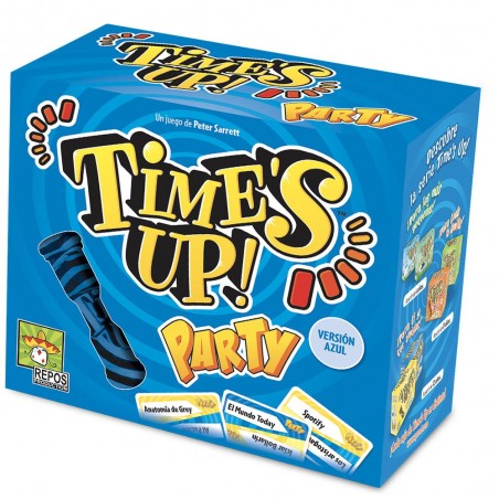 Time's Up Party Blue Time's Up Party Blue