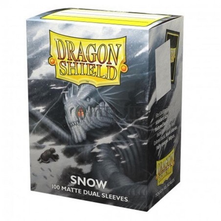Dragon Shield Standar Snow Matte Dual