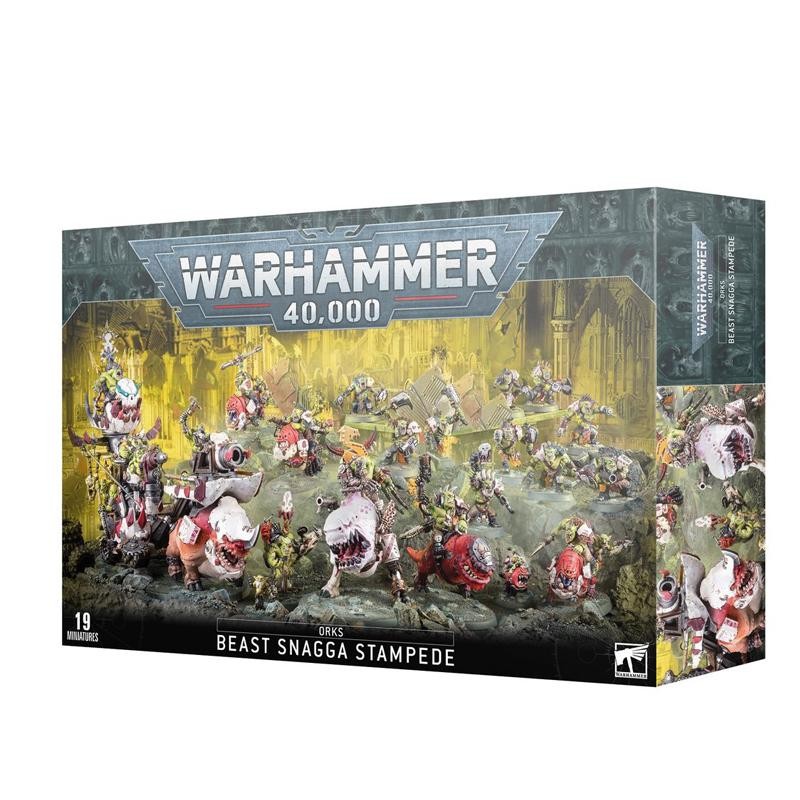 Warhammer 40k - Beast Snagga Stampede