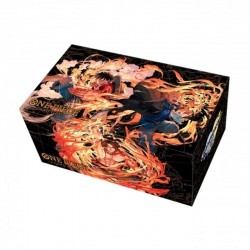 One Piece -  Tapete Y Caja De Mazo Ace/Sabo/Luffy
