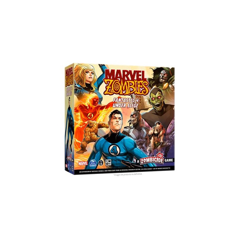 Fantastic 4 Under Siege-Marvel Zombies  Zombicide