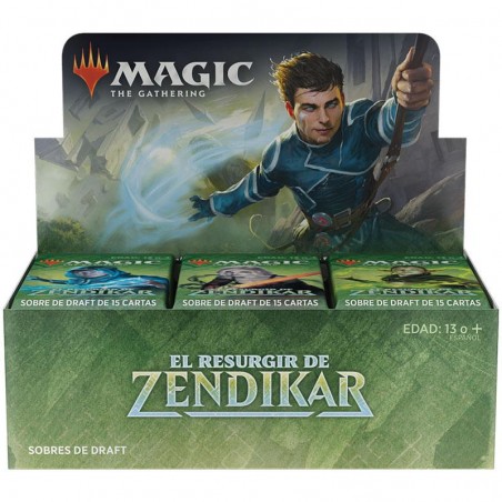 Magic - Caja Sobre Draft Zendikar