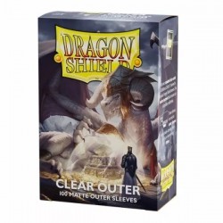 Dragon Shield Standard Outer Sleeves Clear 