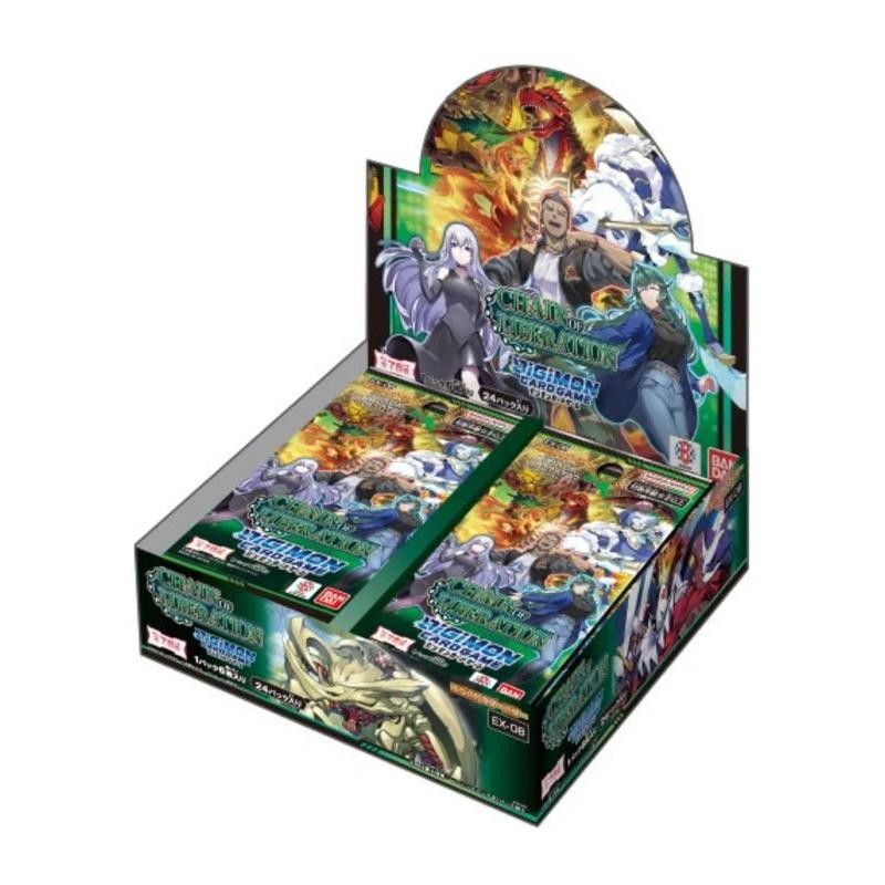 Digimon TCG - EX08 caja Chain of Liberation