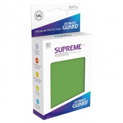 Supreme UX Matte Green Sleeves Standard Size  80 
