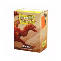 Dragon Shield Standar Size Amber matte