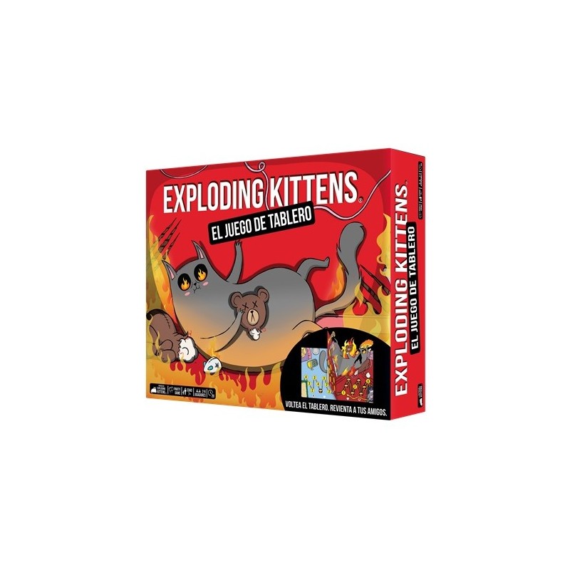 El juego de tablero - Exploding Kittens