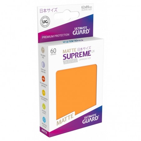 Supreme UX Matte Orange Sleeves Japanese Size