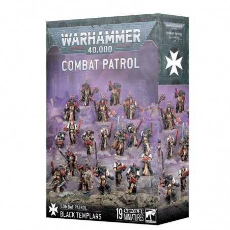 Warhammer 40k - Patrulla Black Templars Warhammer 40k - Patrulla Black Templars