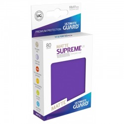 Supreme UX Matte Purple Sleeves Standard Size  80 
