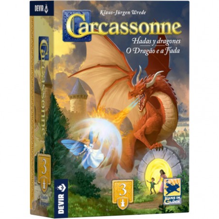 Dragones y Hadas Exp  3 - Carcassonne Dragones y Hadas Exp  3 - Carcassonne
