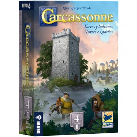 Torres y Ladrones Exp  4 - Carcassonne Torres y Ladrones Exp  4 - Carcassonne