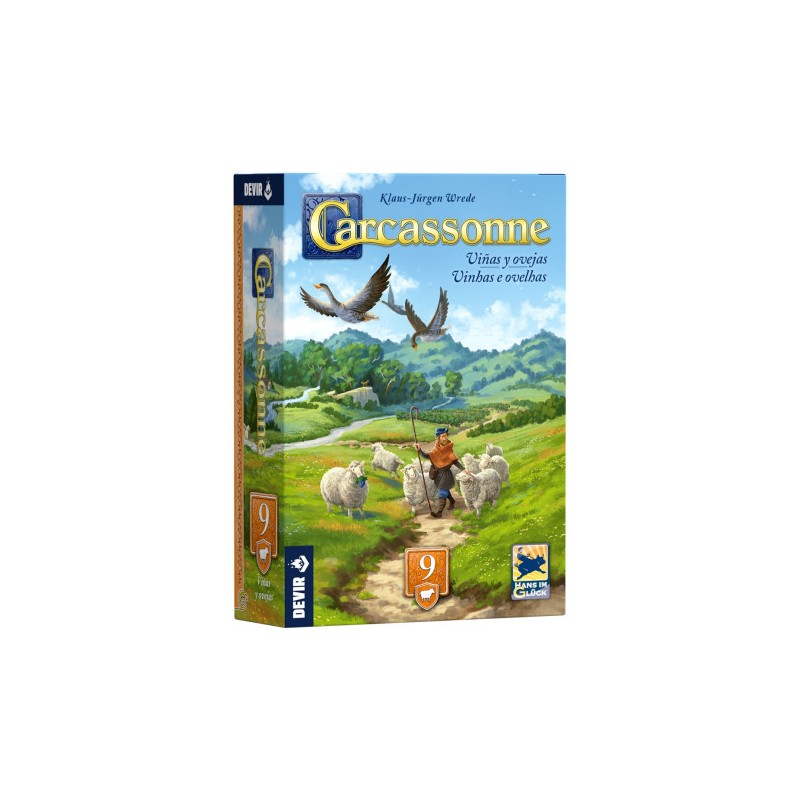 Viñas y Ovejas Exp  9 - Carcassonne