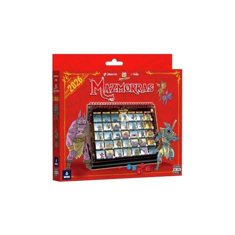 Mazmorras - Calendario 365 Aventuras