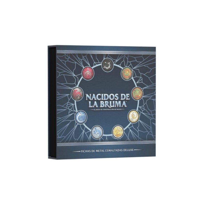 Fichas de metal esmaltadas - Nacidos de la Bruma