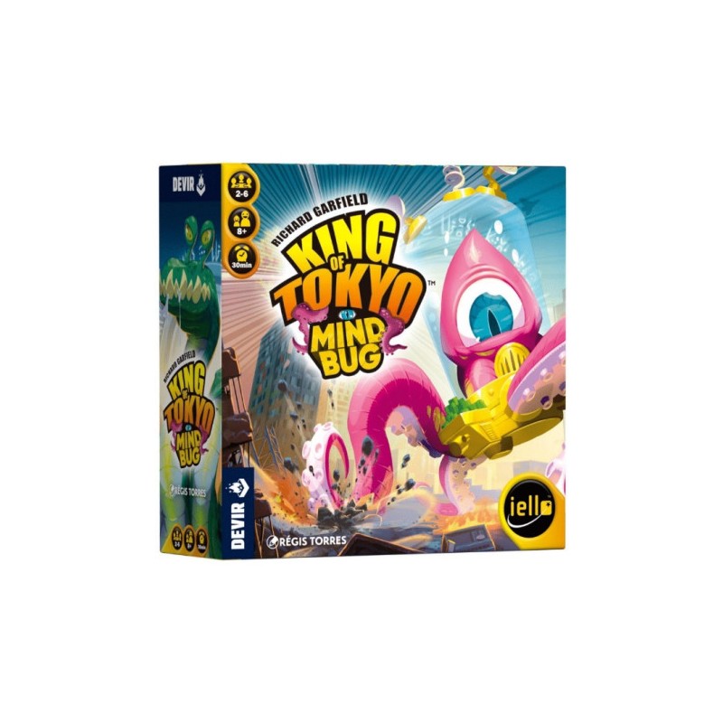 KING OF TOKYO con personajes de Mindbug