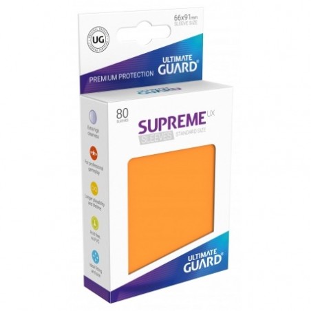 Supreme UX Sleeves Standard Size Orange
