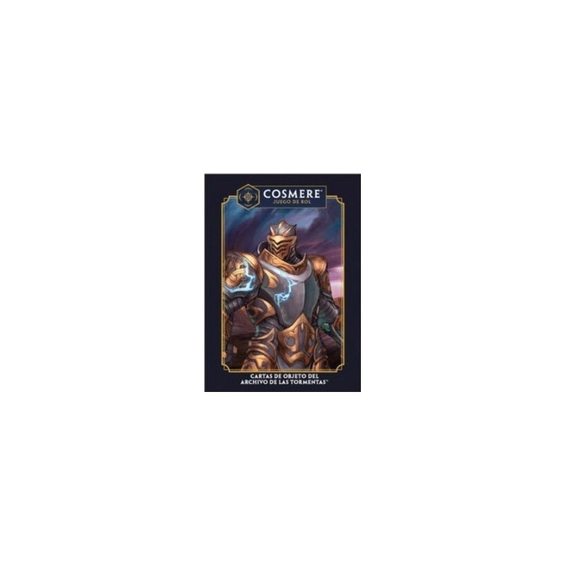 Cartas de objeto - El Archivo de las Tormentas