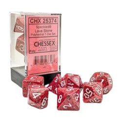 Chessex Dice Speckled Lava Stone