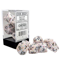 Chessex Dice Speckled  Birthday