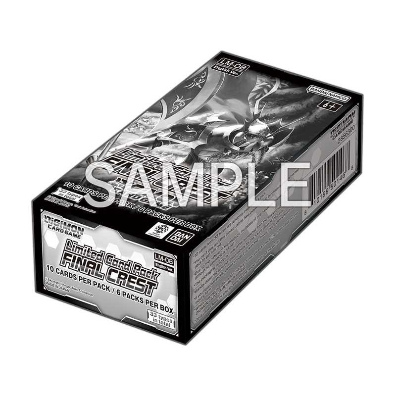 Digimon - Caja LM08 Limited card Pack Final Crest