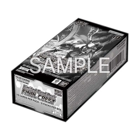 Digimon - Caja LM08 Limited card Pack Final Crest