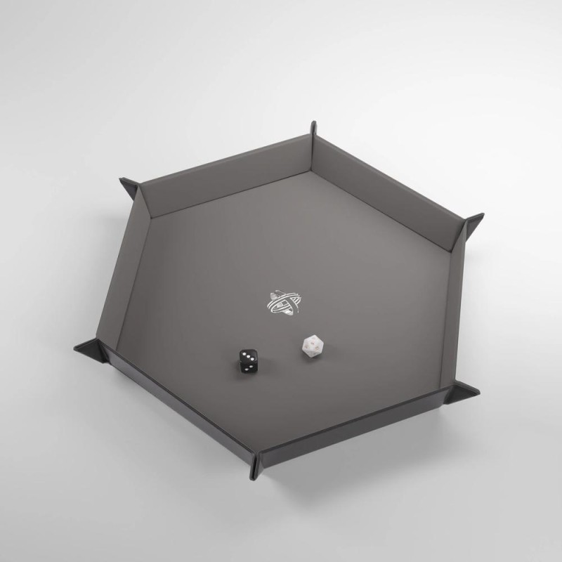 Magnetic Dice Tray - Hexagonal Gris