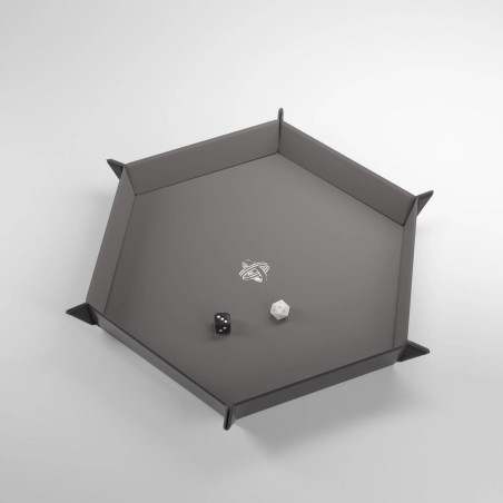 Magnetic Dice Tray - Hexagonal Gris