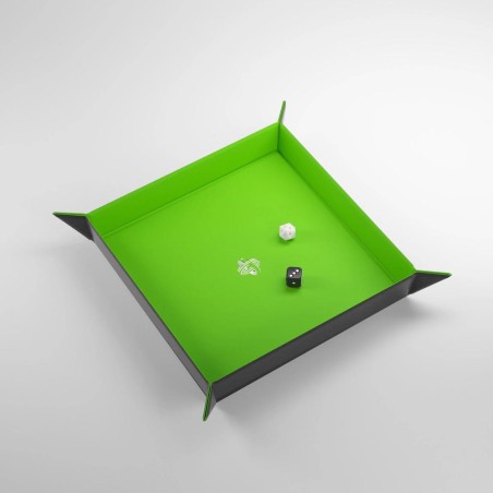 Magnetic Dice Tray - Square Verde