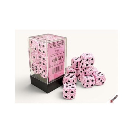 Speckled® 16mm d6 Pink Dice Block™  12 dice 