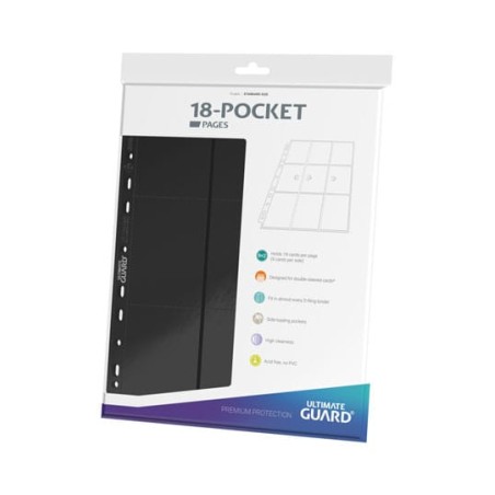 18-Pocket Pages Side-Loading  10  - Negro