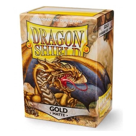 Dragon Shield Matte Gold 